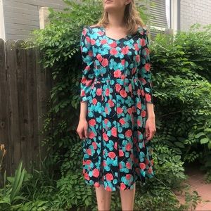 Vintage Floral Dress